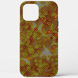 Verbrandingsresten en gekleurde schaken Case-Mate iPhone case