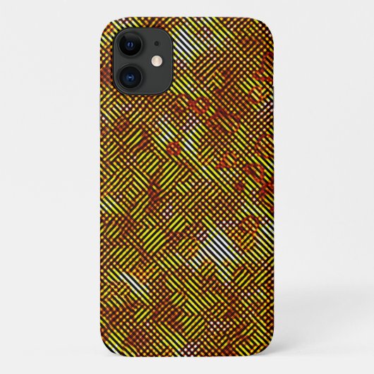 Verbrandingsresten en gekleurde schaken Case-Mate iPhone case (Achterkant)