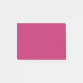 Verbrandingsroze Post-it® Notes (Voorkant)