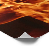 Verbrandingsschedel Poster (Hoek)