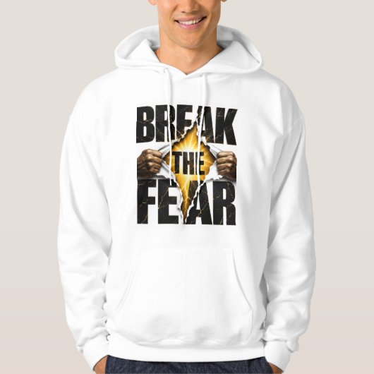 Verbreek de Angst T-Shirt (Voorkant)