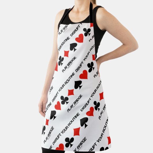 Verbreek uw Routine Play Bridge met vier kaartsleu Schort (Insitu)