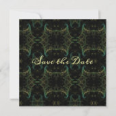Verbreekbaar Abstract sparen de Datum Save The Date (Voorkant)