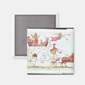 Verbreking van de drie bestellingen voor Versaille Magneet (Voorkant / Achterkant)