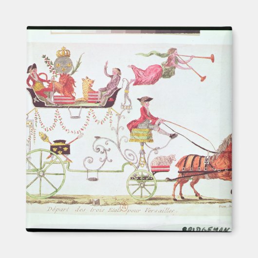 Verbreking van de drie bestellingen voor Versaille Magneet (Voorkant)