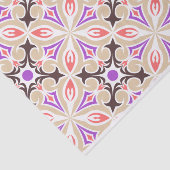 Verbreking van het geometrische patroon van de Ret Tissuepapier (Detail)