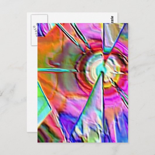 verbrijzeld briefkaart (Voorkant / Achterkant)