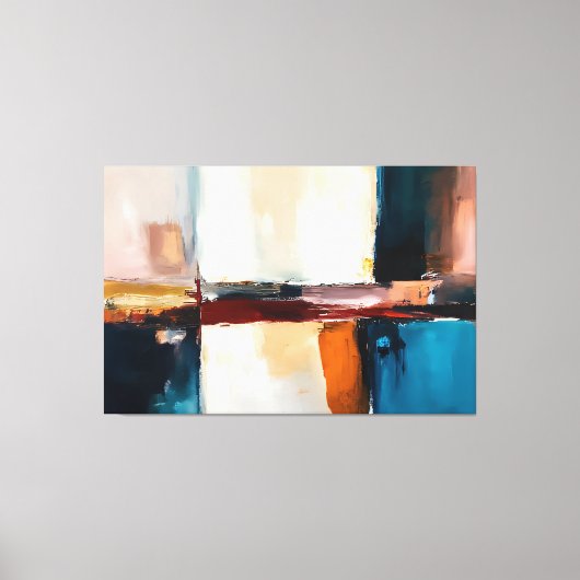 Verbrijzeld Horizon Canvas Afdruk (Voorkant)