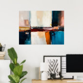 Verbrijzeld Horizon Poster (Thuiskantoor)