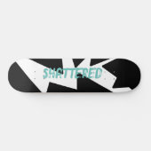 verbrijzeld schaatsen dek persoonlijk skateboard (Horizontaal)