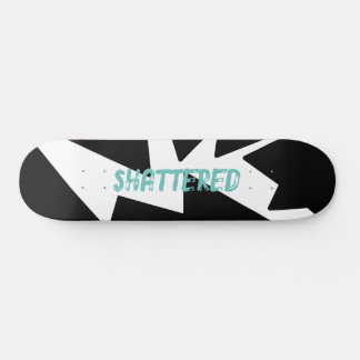 verbrijzeld schaatsen dek persoonlijk skateboard