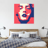 verbrijzelde blik canvas afdruk (Insitu (Slaapkamer))