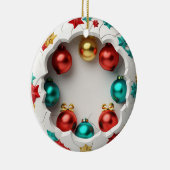 verbrijzelde feestelijke fragmenten keramisch ornament (Rechts)