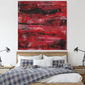 Verbrijzelde luchten canvas afdruk (Insitu (Slaapkamer))