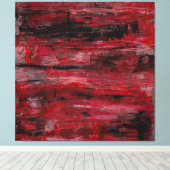Verbrijzelde luchten canvas afdruk (Insitu (Houten vloer))