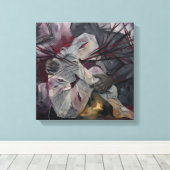 Verbrijzelde Stilte Canvas Afdruk (Insitu (Houten vloer))