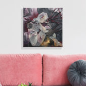 Verbrijzelde Stilte Canvas Afdruk (Insitu (Woonkamer))