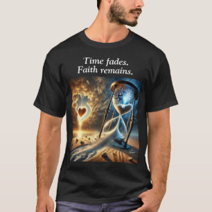 Verbrijzelde zandloper: geloof in de tijd surreali t-shirt