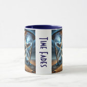 Verbrijzelde zandloper: Tijdpauzes, Geloof verdraa Mok (Midden)