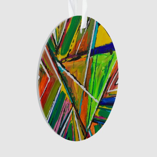 Verbroken acryl Ornament (voorkant)