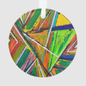 Verbroken acryl Ornament (achterkant)