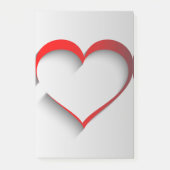 Verbroken hart post-it® notes (Voorkant)