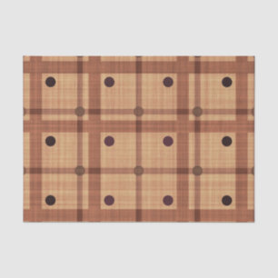 VERBROKEN POLKA DOTS EN PLAIDEN TISSUEPAPIER