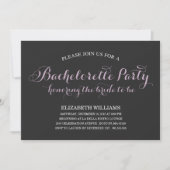 VERBRUG OM TE WORDEN | INVITATIE BACHELORETTE PART KAART (Voorkant)