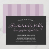 VERBRUG OM TE WORDEN | INVITATIE BACHELORETTE PART KAART (Voorkant / Achterkant)