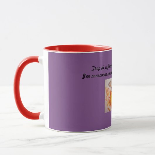 Verbruik van cafeïne mok (Links)