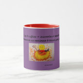 Verbruik van cafeïne mok (Midden)