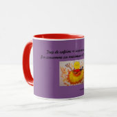 Verbruik van cafeïne mok (Voorkant links)