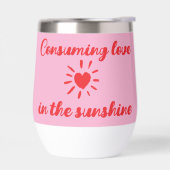 Verbruiken van liefde in de zonneschijn waterfles (Links)