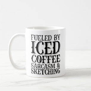Verbruiksbrandstof door Iced Coffee Sarcasm en ket Koffiemok