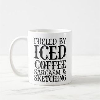 Verbruiksbrandstof door Iced Coffee Sarcasm en ket Koffiemok