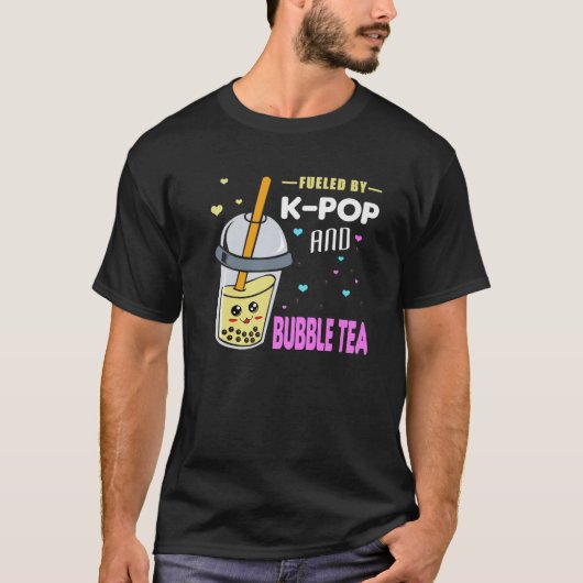 Verbruiksbrandstof van K-Pop en bellenthee - Otaku T-shirt (Voorkant)