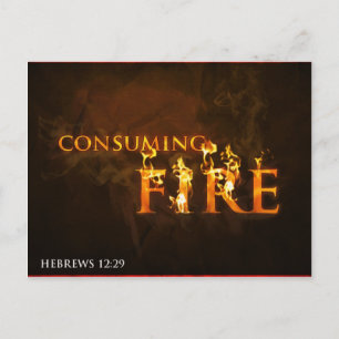 Verbruiksvuur - briefkaart