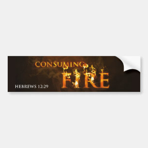 Verbruiksvuur Bumpersticker