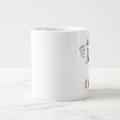 Verbruikt door Jezus en koffie Grote Koffiekop (Voorkant)