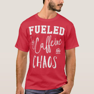 Verbruikt door T-shirt Caffeine & Chaos