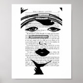 Verbruikt met Wonder (The Great Gatsby) Poster (Voorkant)
