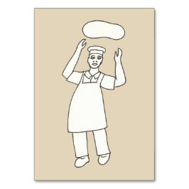 Verbs Tossing Chef Pizza Reading Flashcards Kaart
