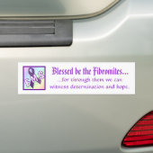 Verbund zijn de Fibromieten Bumpersticker (Op auto)