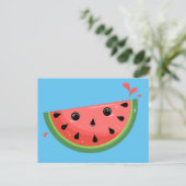 Verchokt Kawaii Watermelon Briefkaart (Staand voorkant)