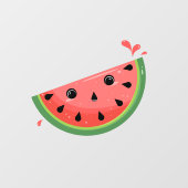 Verchokt Kawaii Watermelon Raamsticker (Vel)