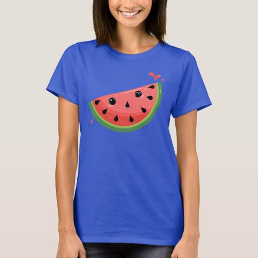 Verchokt Kawaii Watermelon T-Shirt (Voorkant)
