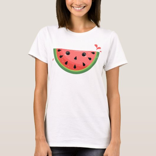 Verchokt Kawaii Watermelon T-shirt (Voorkant)