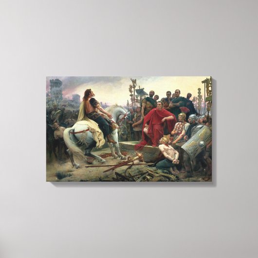 Vercingetorix Canvas Afdruk (Voorkant)