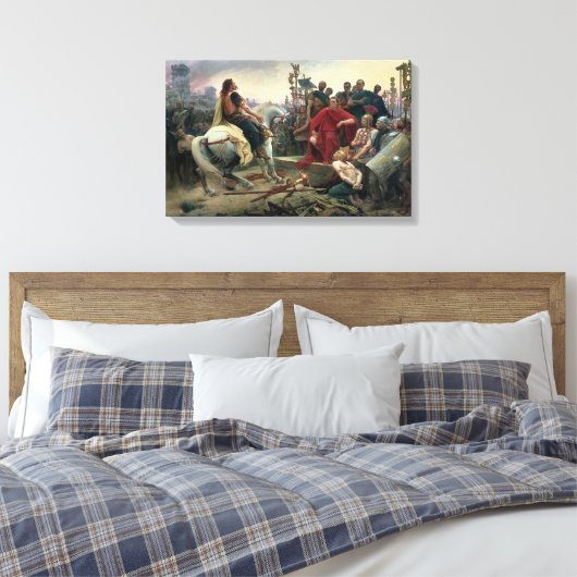 Vercingetorix Canvas Afdruk (Insitu (Slaapkamer))