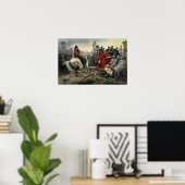 Vercingetorix gooit zijn armen neer poster (Thuiskantoor)